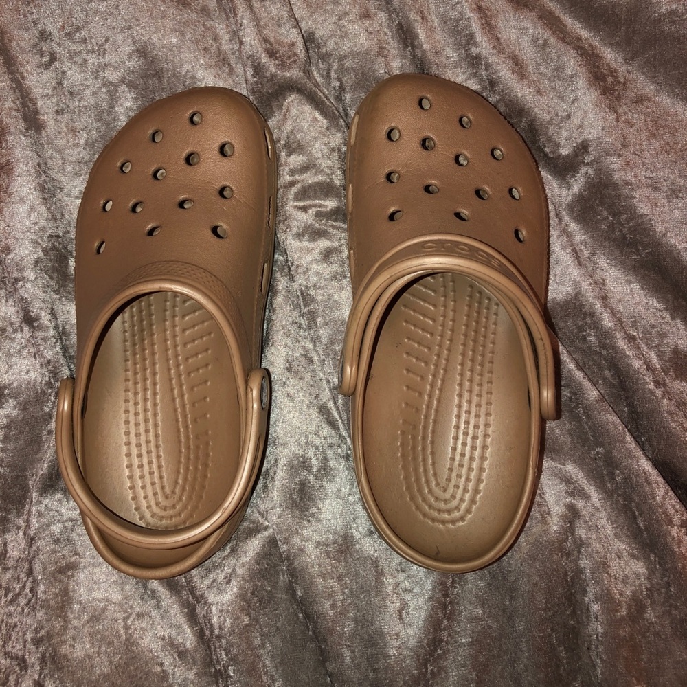 Crocs Classic Clogs in Gold